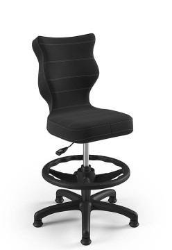 Drehstuhl Petit, für Kinder von 119 bis 142 cm – Anthrazit