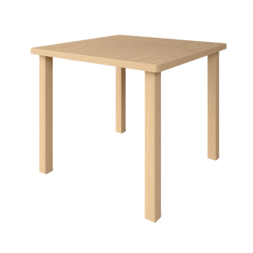 Stabiler und ergonomischer Holztisch ST01