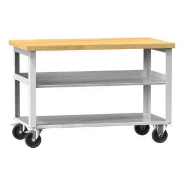 Mobile Werkbank mit Regalen PPS-1M