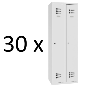 Mengenrabatt auf den Sum 320 W Metall-2-türigen Kleiderschrank