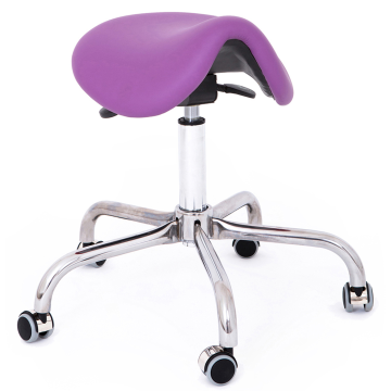 Ergonomická sedlová zdravotnícka stolička so základňou v tvare F V048CAB
