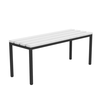 Metallbank für den Umkleideraum mit Kunststoffplatten Lsz 3 PVC