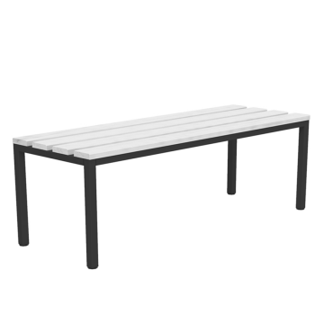 Metallbank für den Umkleideraum mit Kunststoffplatten Lsz 3a PVC