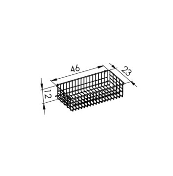Edelstahlkorb 01512S