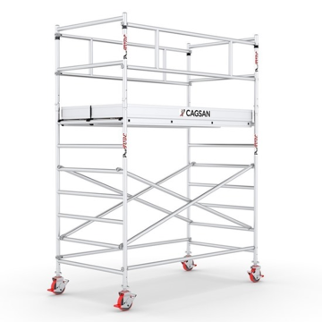 Fahrbares Aluminiumgerüst L4
