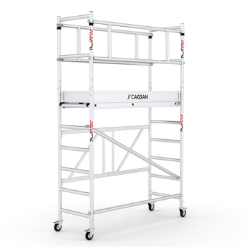 Fahrbares Aluminiumgerüst F180
