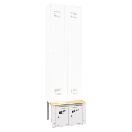 Schuhschrank unter einen Metallschrank Snb 423 W
