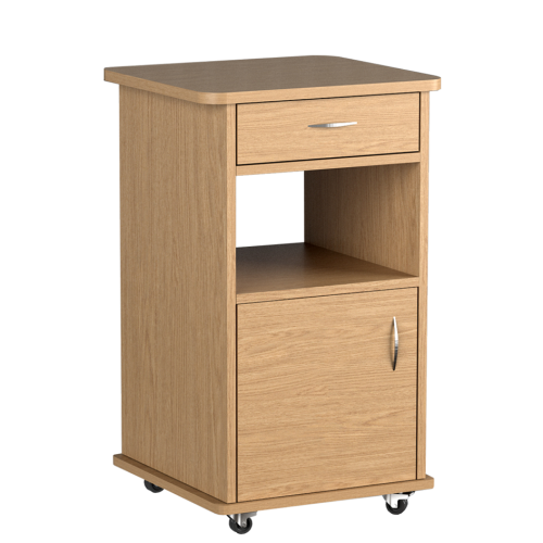 Medizinischer Nachttisch aus Holz MI