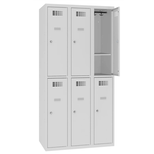 Umkleideschrank mit Fachboden Sus 332 W