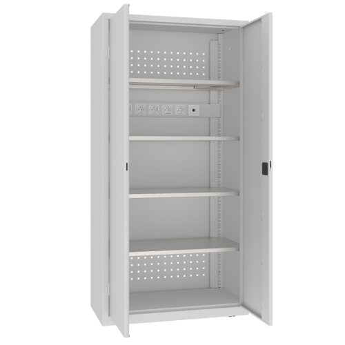 Metall-Ladeschrank für Elektrowerkzeuge MSWV 210/5 - 36