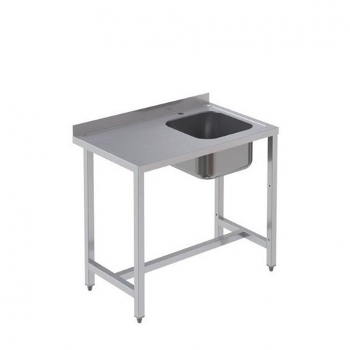Tisch mit 1 Spülbecken GSTZ - 56