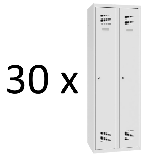 Mengenrabatt auf den Sum 320 W Metall-2-türigen Kleiderschrank