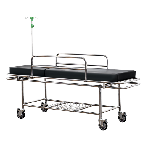 Patiententransportliege aus Edelstahl 805948