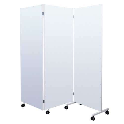 Dreiteiliger Kunststoffparavent Z728
