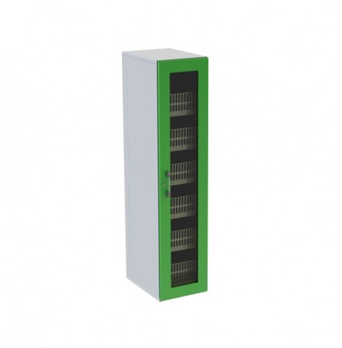 Schrank mit Kunststoff-ISO-Körben Basic 1231